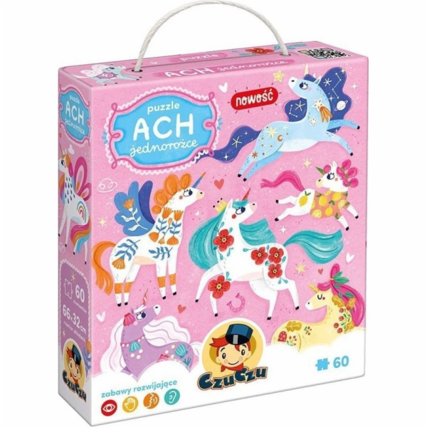 Czuczu Puzzle 60 dílků Oh Unicorns