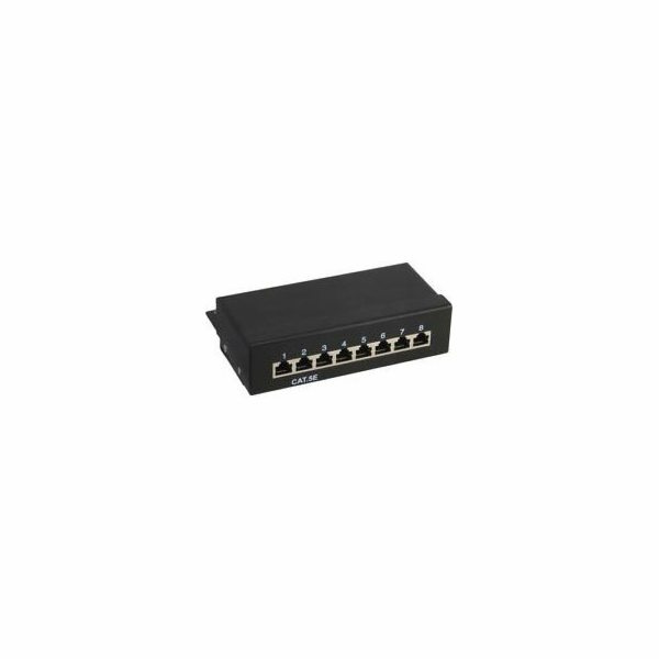 EFB Patchfeld, 8xRJ-45 (RAL-7035)