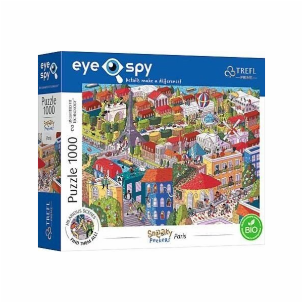 Trefl Puzzle 1000 dílků UFT Eye-Spy Sneaky Peekers Couper...
