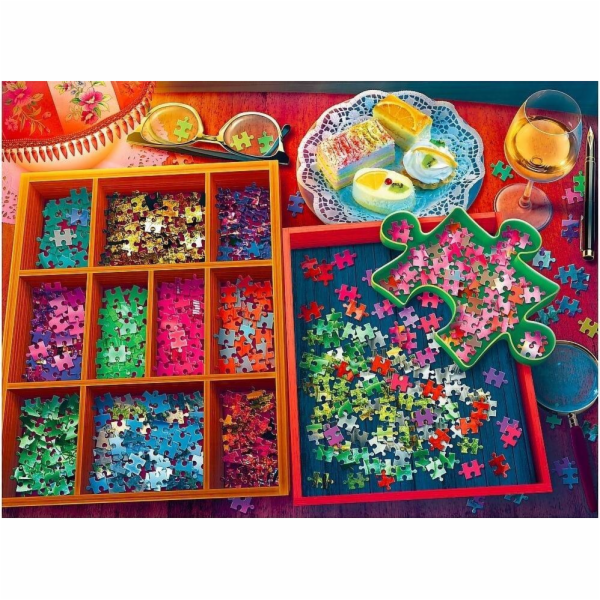 Trefl Puzzle 3000 dílků Večer s puzzle