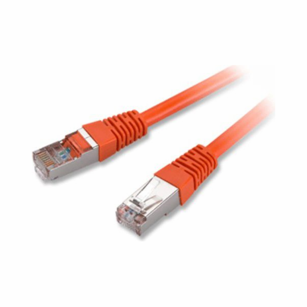 Equip Patchcord S/FTP, Cat6A, 3m, Orange (605672)
