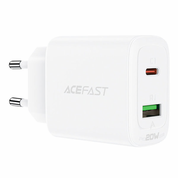 Nabíječka Acefast A25 1x USB-A 1x USB-C 3A (6974316281214)