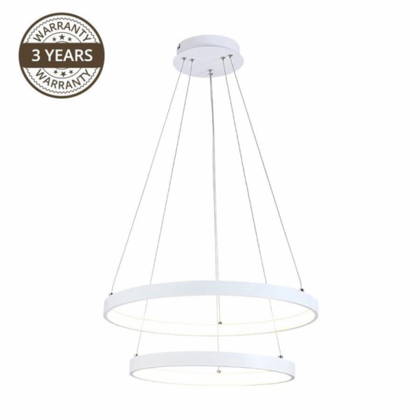 Závěsné svítidlo DOMOLETTI RING 18110-WH, 33 W, LED