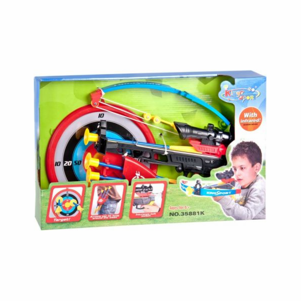 Plastová kuše Mega Creative + příslušenství 47X29X7 WB 12...