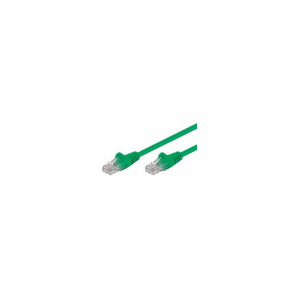 MicroConnect RJ-45/RJ-45 Cat.6 1m zelený (UTP601G)