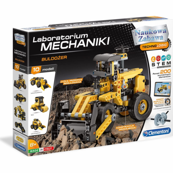 Clementoni Mechanics Laboratory Buldozer 8+ (5506330)