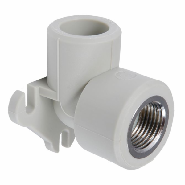 Detailní PP koleno se závěsem GW 25mm x 1/2" - KWGW25X1/2