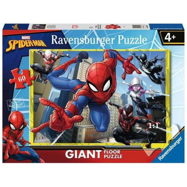 Ravensburger 60dílné podlahové puzzle Spider-Man Giant 03...