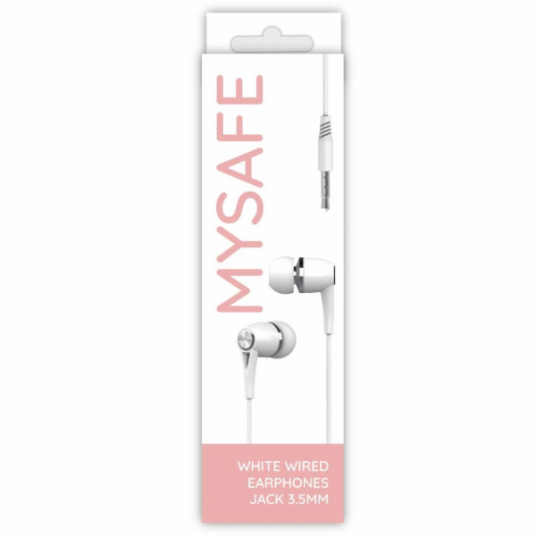 Mysafe EAR35 sluchátka bílá