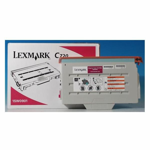 Originální toner Lexmark 15W0901 Purpurový (15W0901)