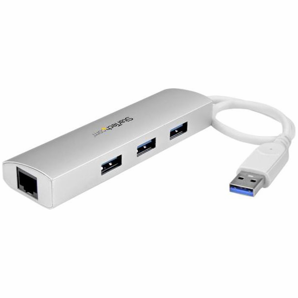 StarTech USB HUB 1x RJ-45 + 3x USB-A 3.0 (ST3300G3UA)