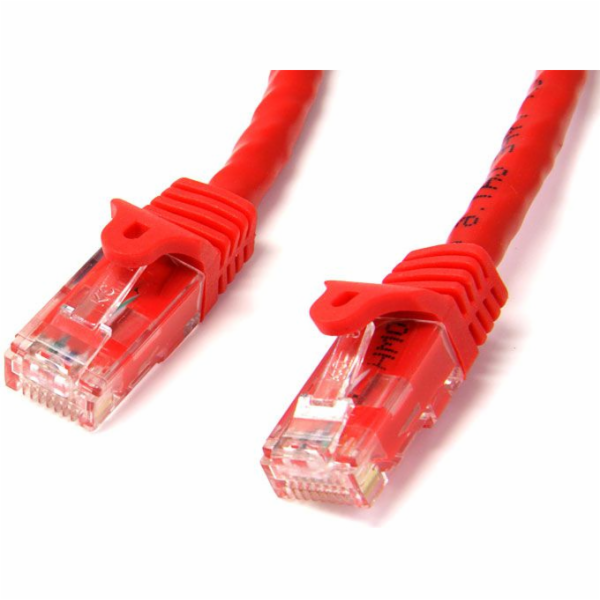 StarTech kabel Rj45, CAT6, 5m, červený (N6PATC5MRD)