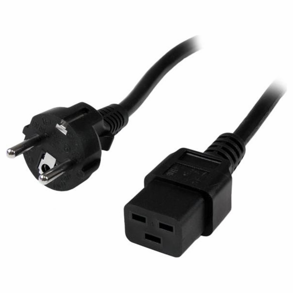 StarTech Europe SCHUKO napájecí kabel - C19 2m (PXTEUC192M)