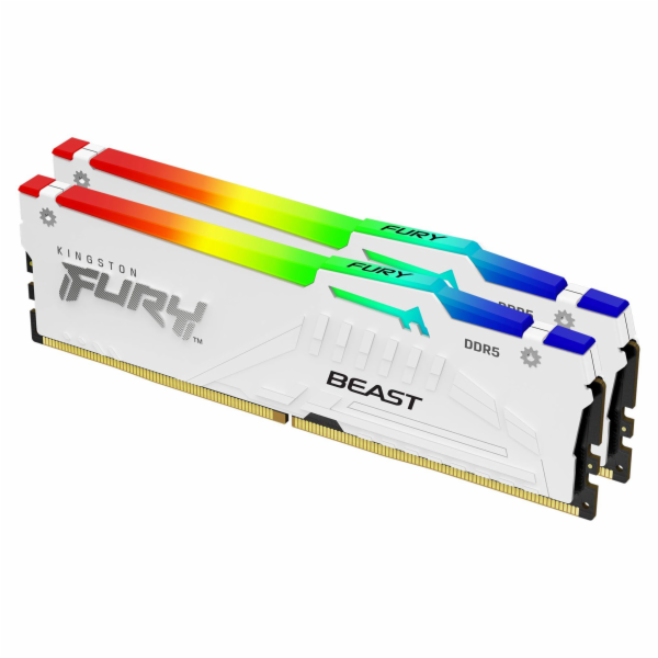 Kingston FURY Beast RGB - DDR5 - sada - 32 GB: 2 x 16 GB ...