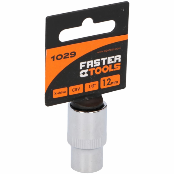 Hlava šroubu Faster Tools 1/2" 12 mm 1029