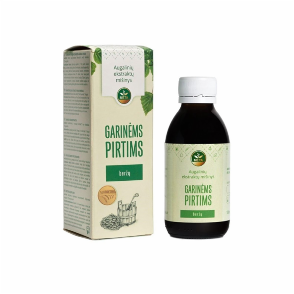 Parní sauna březový extrakt META, 150 ml