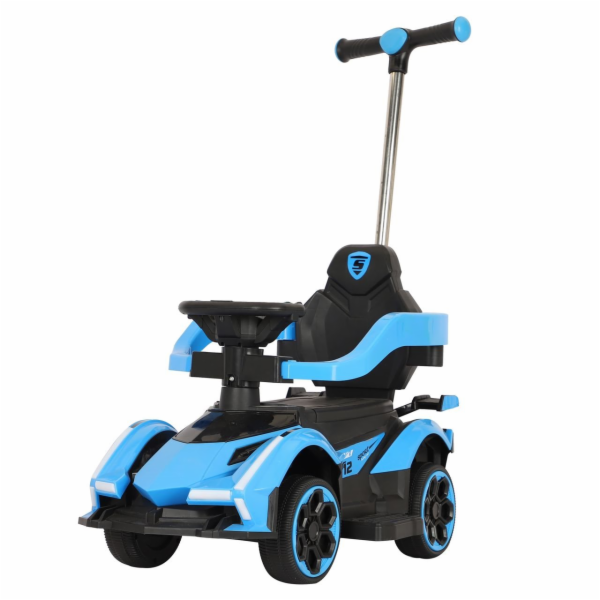 Dětské odrážedlo Baby Mix Speed s vodící tyčí modré