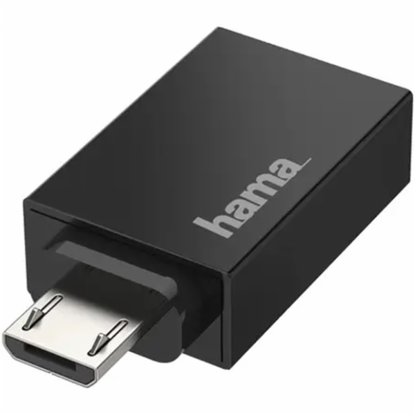 Hama 00200307 USB OTG adaptér, Micro-USB Plug - USB Socket