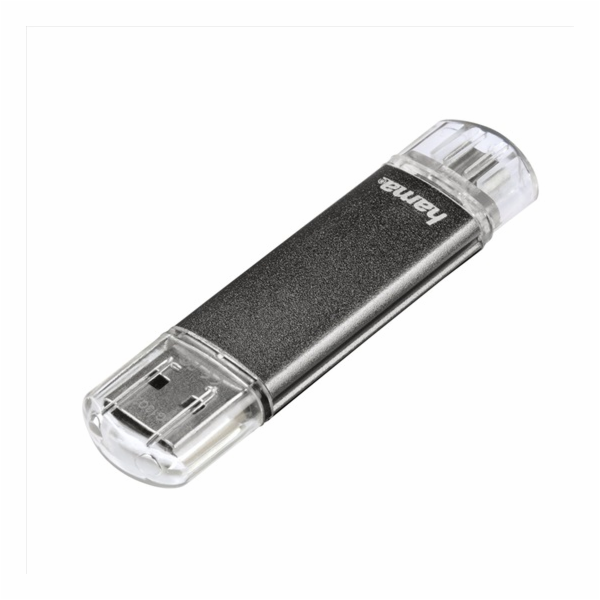 HAMA 123926 FlashPen-64 GB ,USB 2.0,šedá