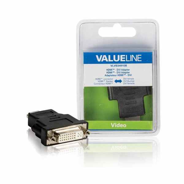 VALUELINE&nbsp;VLVB34910B&nbsp;HDMI-DVI,&nbsp;redukce