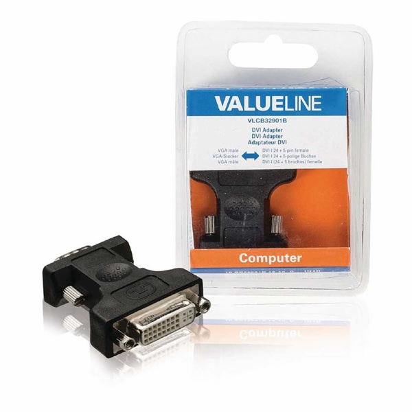 VALUELINE VLCB32901B DVI-I x VGA adaptér