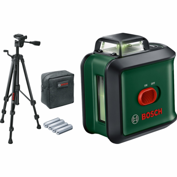 Vodováha Bosch Green UniversalLevel 360 SET, zelená