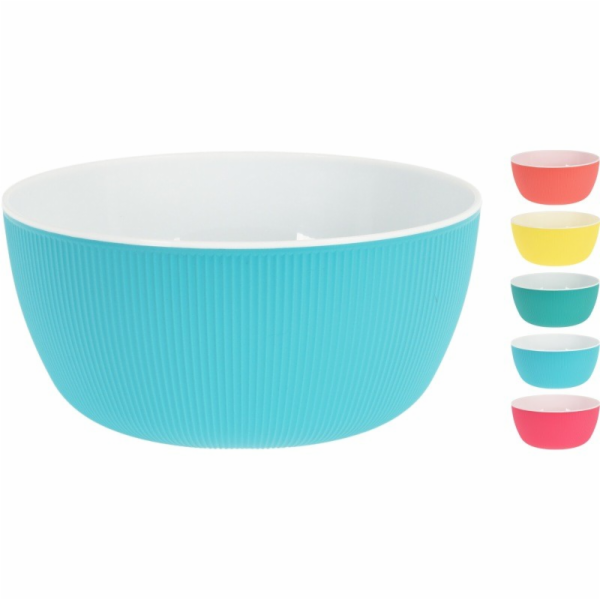 Plastová mísa pr. 24 cm žlutá KO-030001720zlut