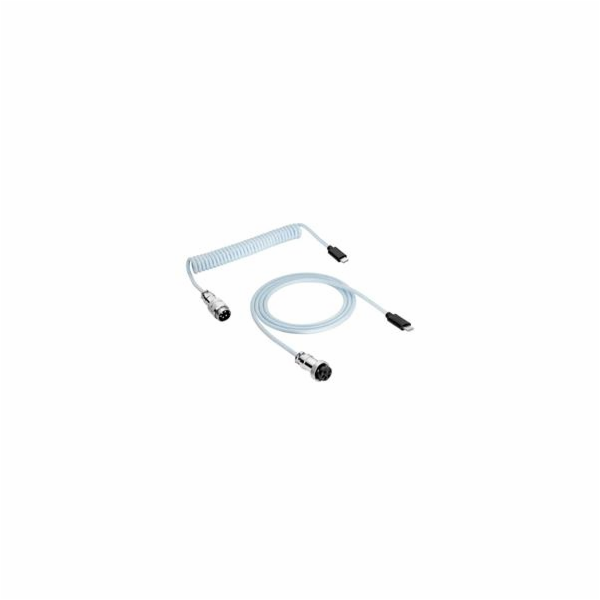 Akyga Kabel vinutý Aviator ver. 2.0 USB-C / USB-C, modrá 3m