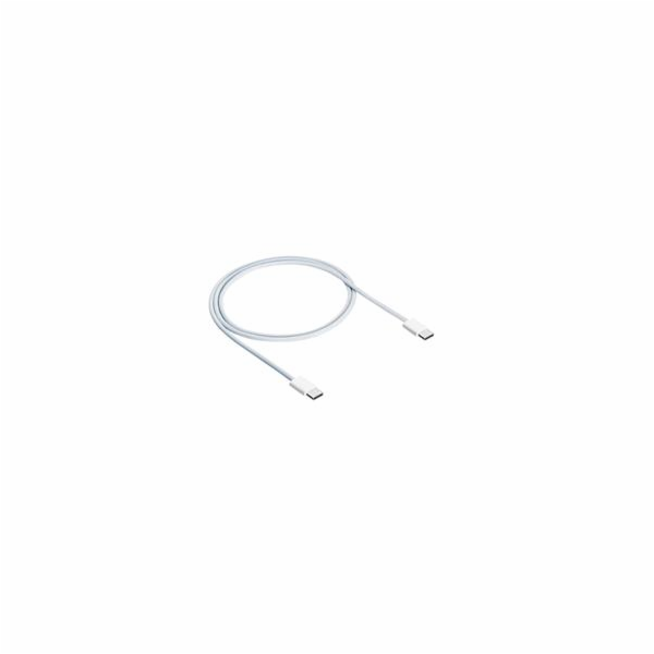 Akyga Kabel USB-C / USB-C 2.0 60W, bílá  1m
