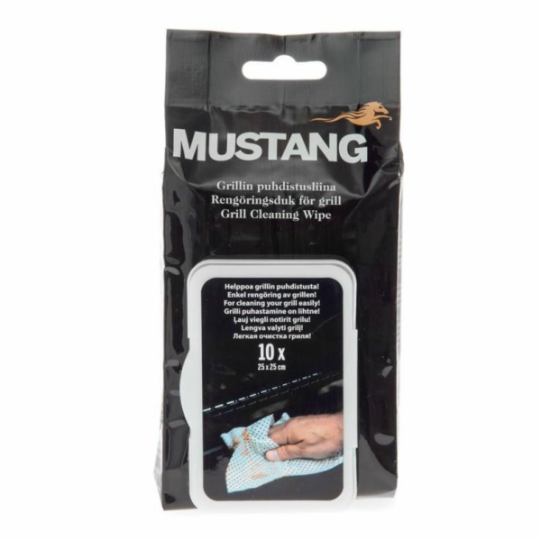 Ubrousky na čištění grilu Mustang Grill Cleaning Wipe, 0,1l