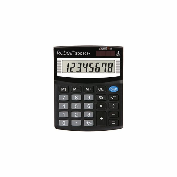 Kalkulačka Rebell SDC808+