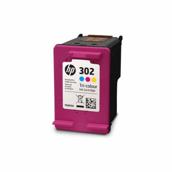 Barevný inkoust HP 302 (F6U65AE)