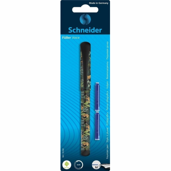 Plnicí pero Schneider Voice + 2 náplně MIX