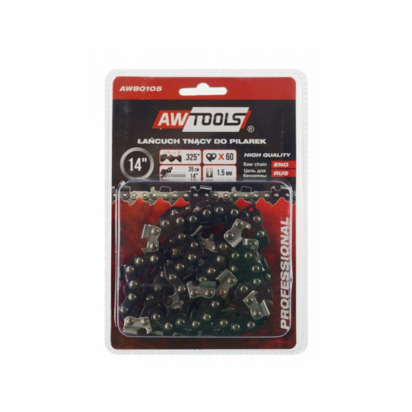 Řetěz řetězové pily AWTools 35 cm 14 .325 1.5 mm 60-článk...