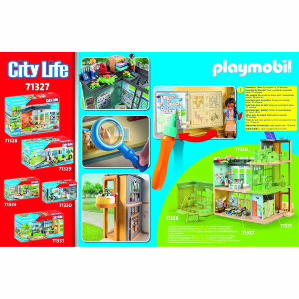 71327 City Life Velká školní stavební hračka