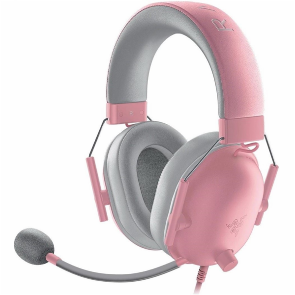 Herní headset Razer BlackShark V2 X, růžový