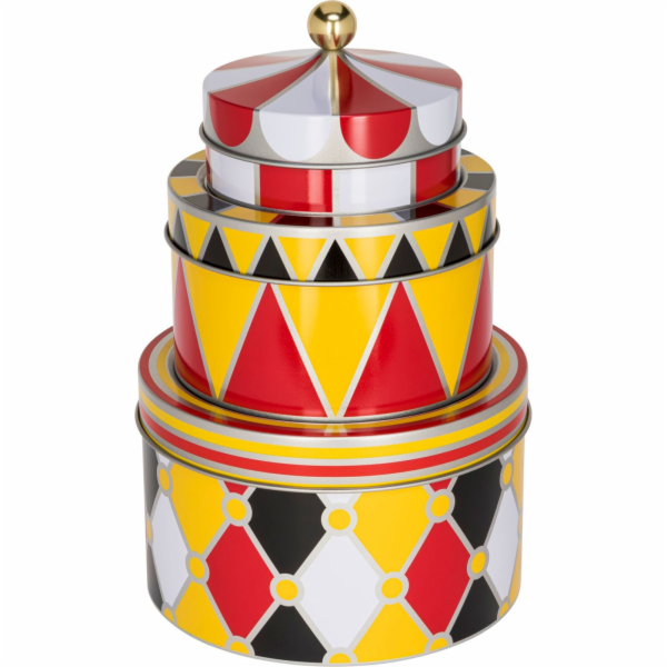 Alessi Circus Set 3 víceúčelových boxů MW31S3