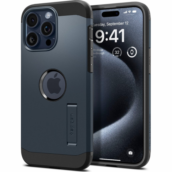 Spigen Tough Armor MagSafe, kovová břidlice - iPhone 15 Pro