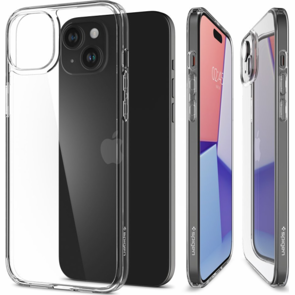 Spigen Air Skin Hybrid, křišťálově čistý - iPhone 15 Plus