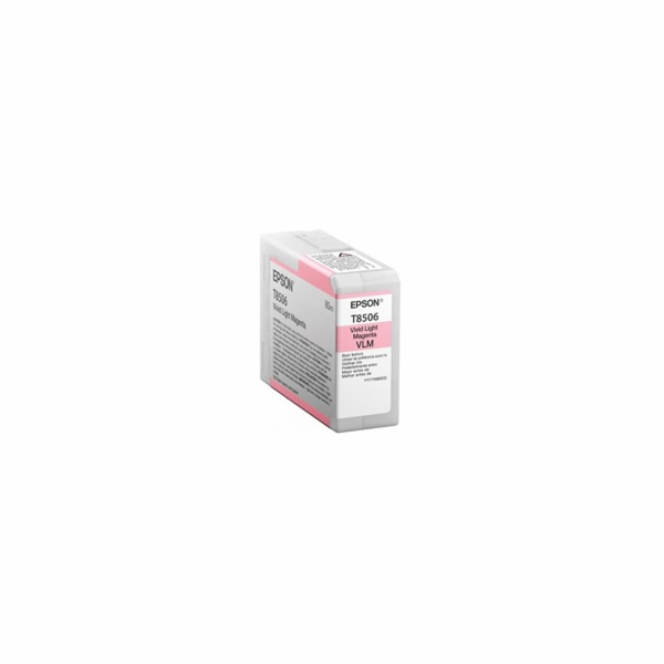 Epson ink cartridge vivid light magenta T 850 80 ml      ...