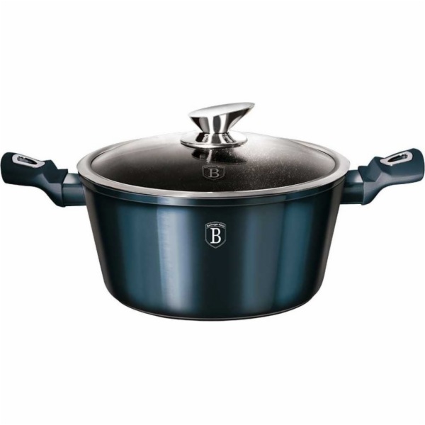Kastrol s mramorovým povrchem a poklic 30 cm Metallic Lin...