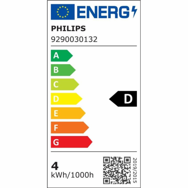 LED žárovka PHILIPS, P45, E27, 3,4 W, 470 lm, 2200-2700 K