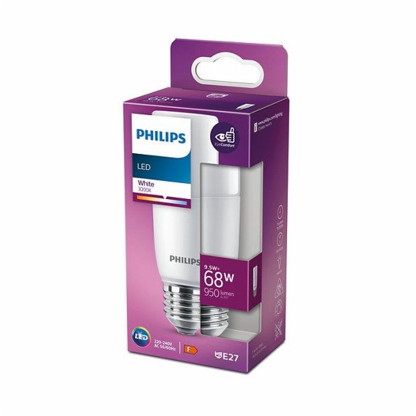 LED žárovka PHILIPS, ST64, E27, 9,5 W, 950 lm, 3000 K