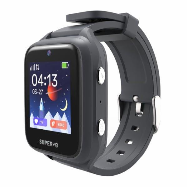 Chytré hodinky Gudrutis Super-G Active Pro, šedé
