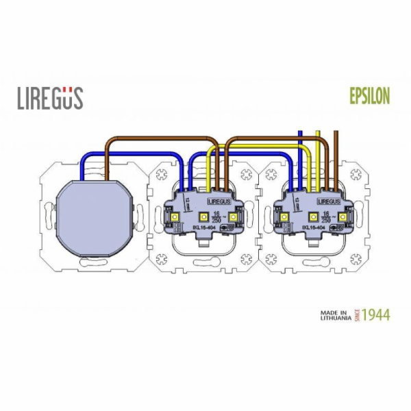 USB nabíječka LIREGUS RETRO, černá barva