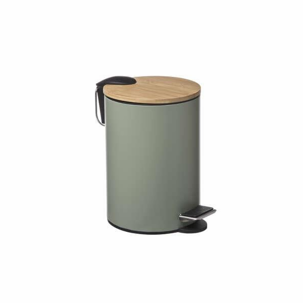 Kovový odpadkový koš, 3l