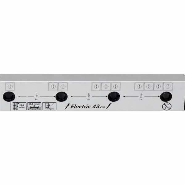 Niveleta pro elektrikáře KOVINE, 430 mm