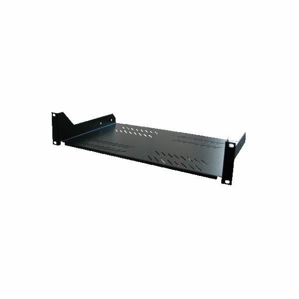 DATACOM 19" Police s perforací 2U 280mm