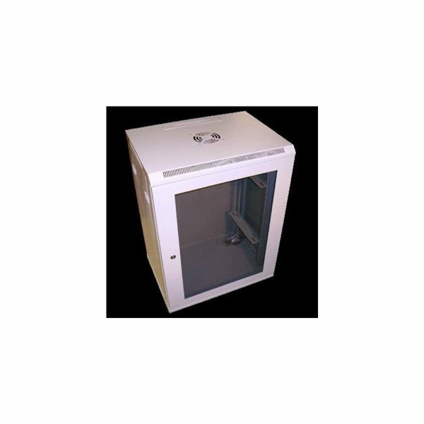 Datacom 19"rozvaděč jednodílný 12U/hl.450mm
