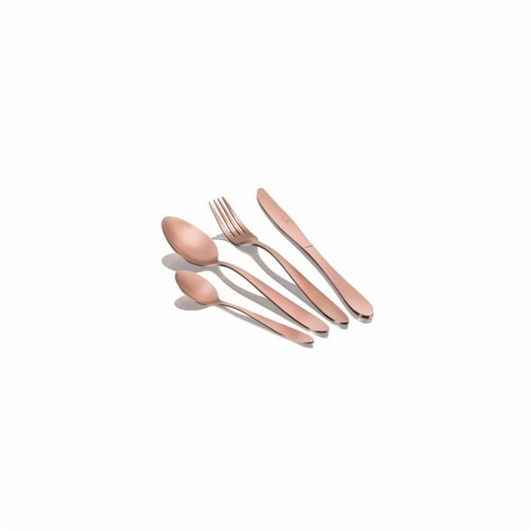 Sada příborů 24 ks Rosegold Metallic Line BH-3076